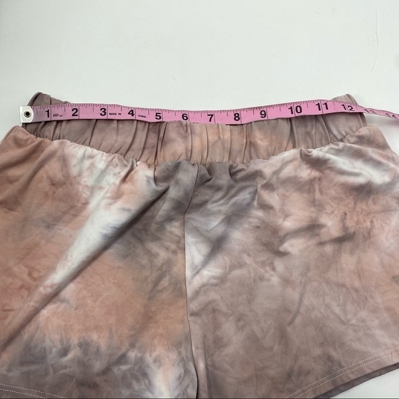 Cozy Rozy California tie dye print sleep shorts L - Picture 4 of 5